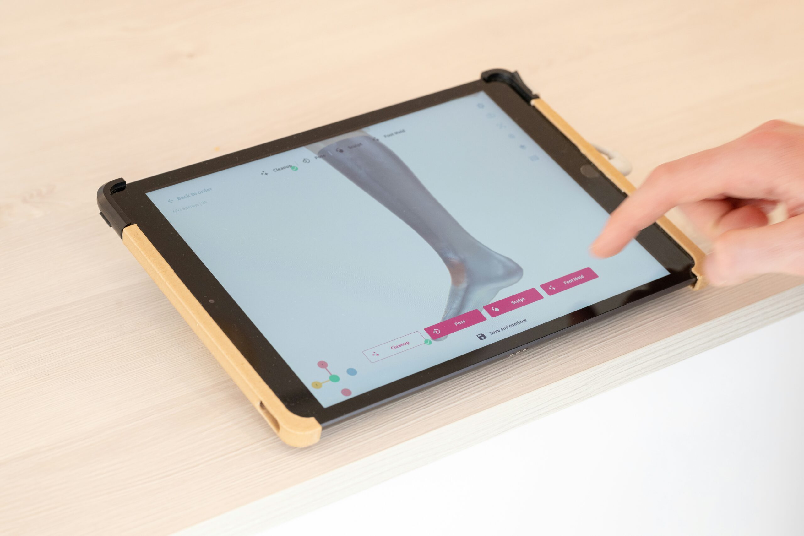 Estudio biomecánico para plantillas personalizadas en Clinik Podologia Terrassa