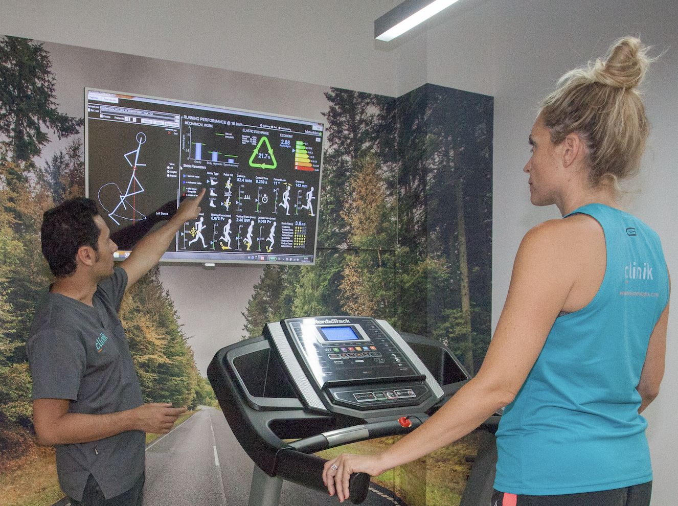 Diagnóstico ecografía biomecánica Clinik Podologia Terrassa